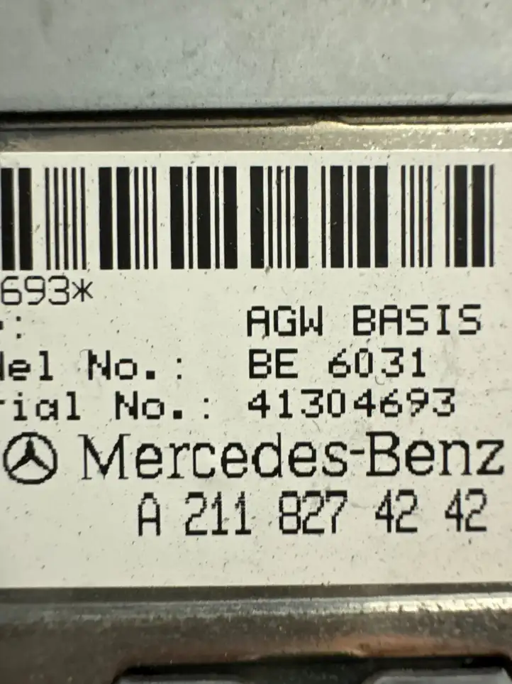 Mercedes-Benz E W211 (2002 - 2009) A2118274242 Усилитель звука — фото 5