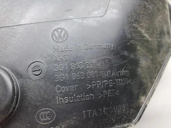Volkswagen PASSAT B8 (2015 - ) 3G1863031B Прочие детали салона — фото 3