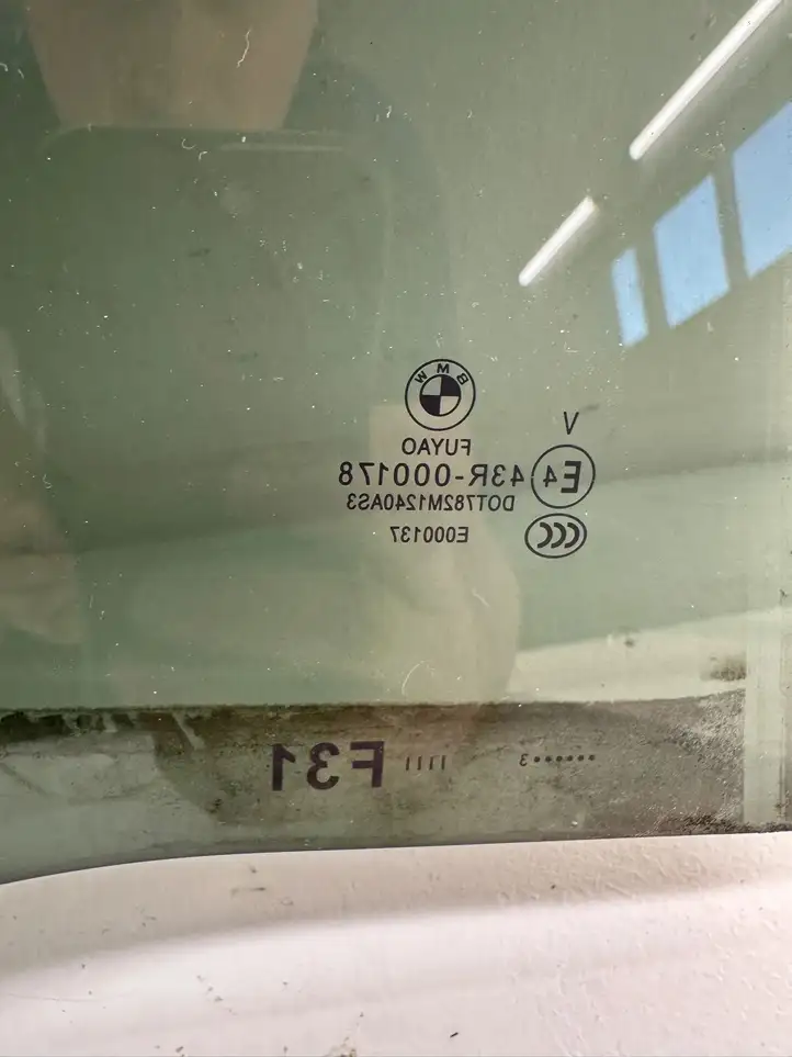 BMW 3 F30 F35 F31 (2012 - 2018) 43R000178 Стекло задней двери — фото 7