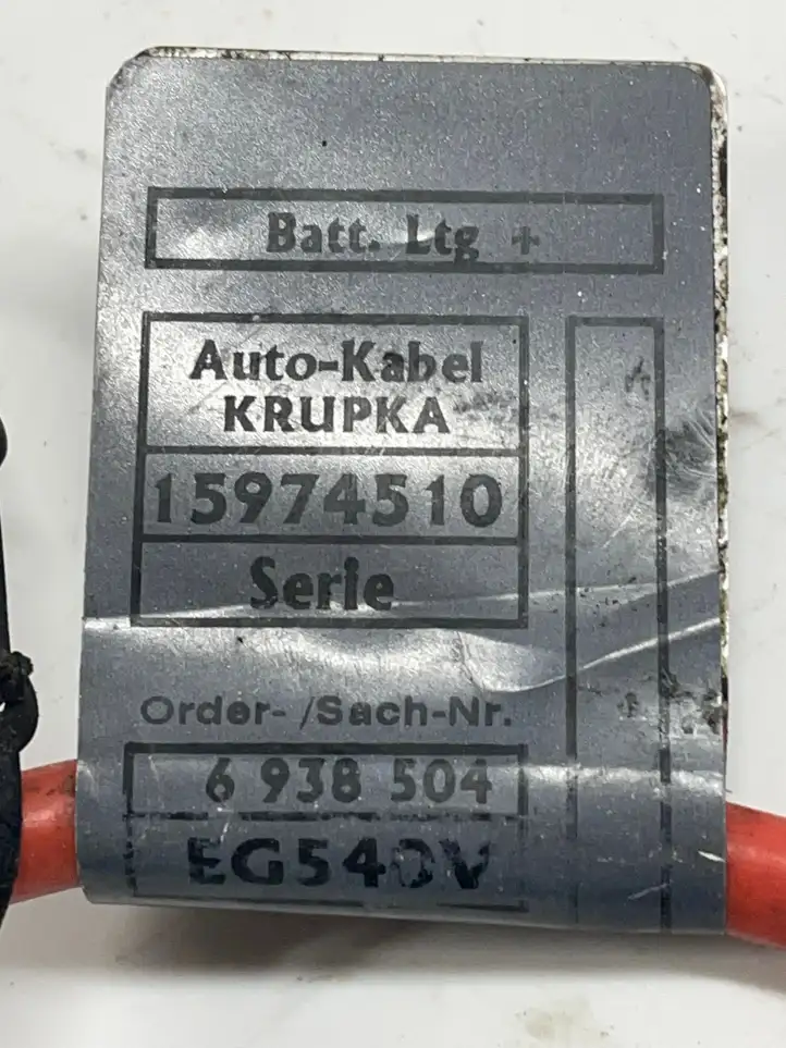 BMW 3 E90 E91 (2005 - 2012) 6938504 Плюсовой провод аккумулятора — фото 3
