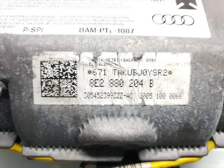 Audi A4 S4 B7 8E 8H (2004 - 2009) 8E2880204B Подушка безопасности пассажира — фото 6