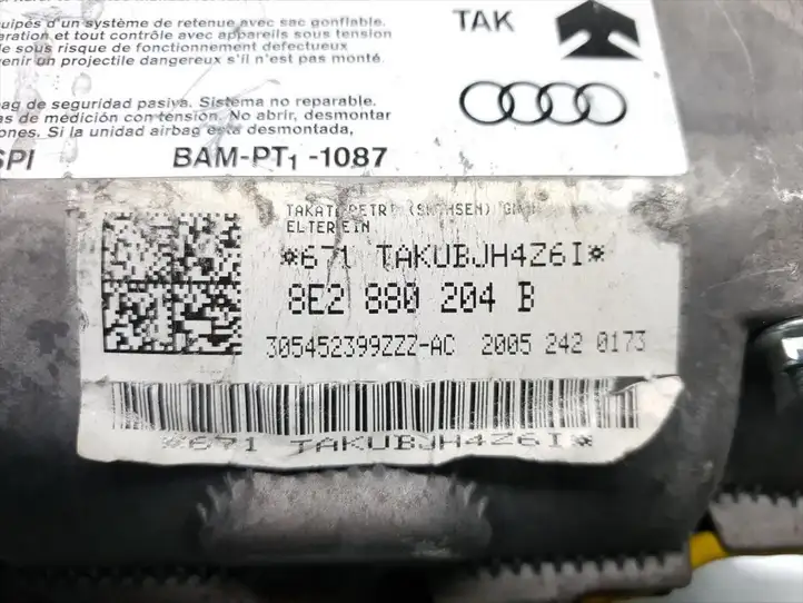 Audi A4 S4 B6 8E 8H (2000 - 2006) 8E0880204B Подушка безопасности пассажира — фото 6