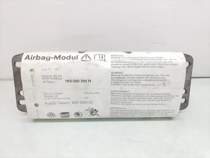 Skoda Octavia Mk1 (1U) (1996 - 2004) 1K0880204H Подушка безопасности пассажира — фото 1