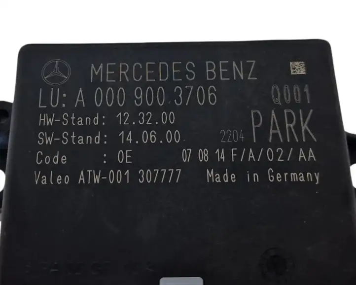 Mercedes-Benz GLA W156 (2013 - 2017) A0009003706 Блок управления парктрониками — фото 5