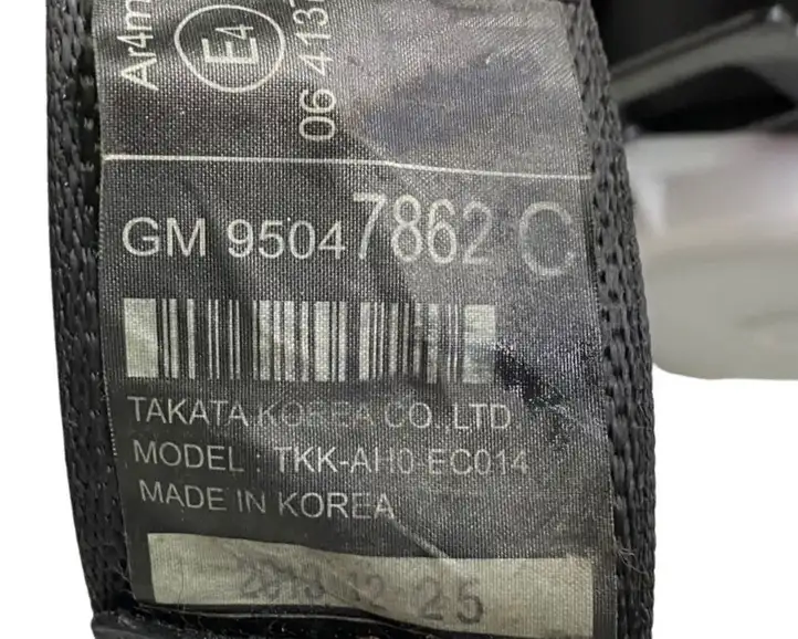Opel Mokka (2012 - 2016) 95047862C Центральный ремень безопасности — фото 6