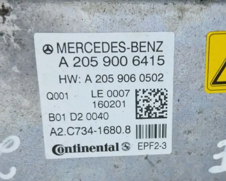 Mercedes-Benz C W205 (2014 - 2021) A2059006415 Инвертор напряжения — фото 7