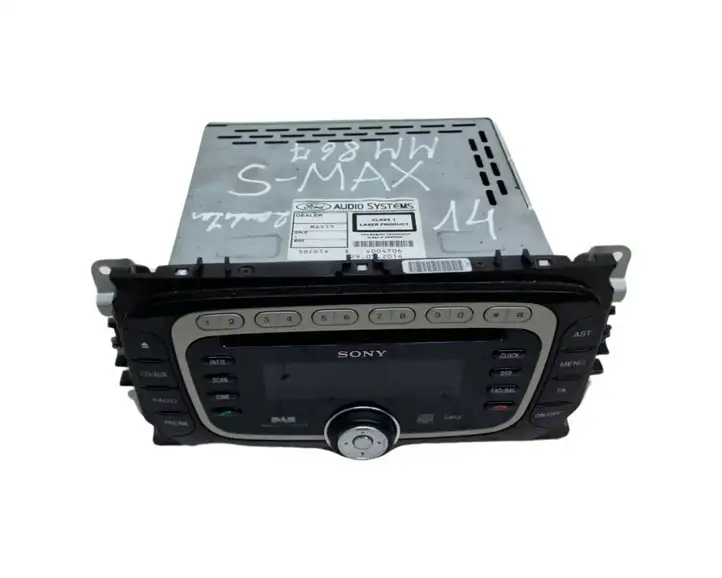Ford S-MAX (2010 - 2015) BS7T18C939FE Магнитола / мультимедийная система — фото 2
