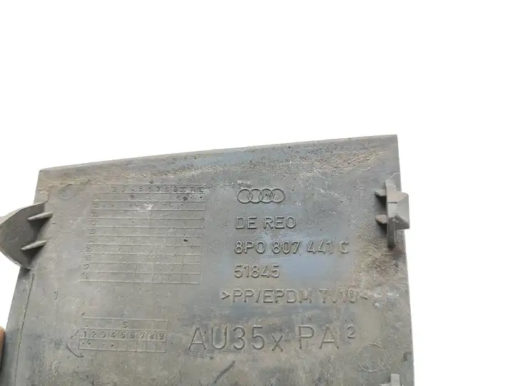 Audi A3/S3 8P (2008 - 2013) 8P0807441C Заглушка буксировочной петли бампера — фото 3