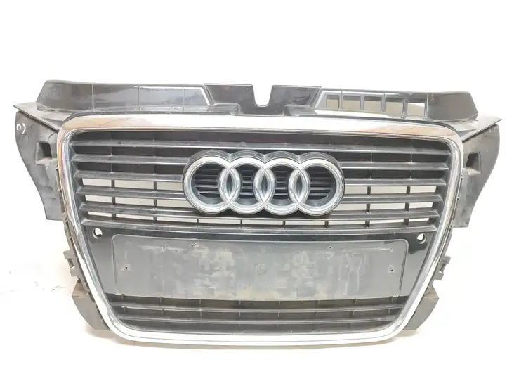Audi A3/S3 8P (2008 - 2013) 8P0853037 Верхняя решетка радиатора — фото 1