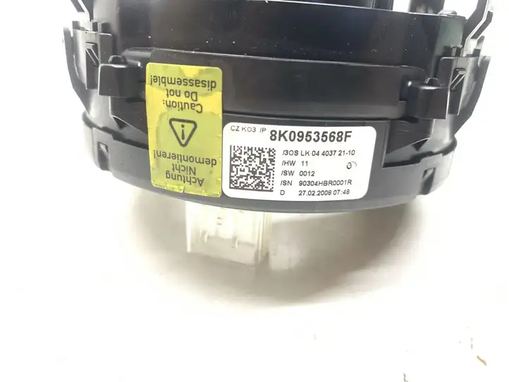 Audi A4 S4 B8 8K (2007 - 2011) 8K0953568F Контактное кольцо SRS — фото 5