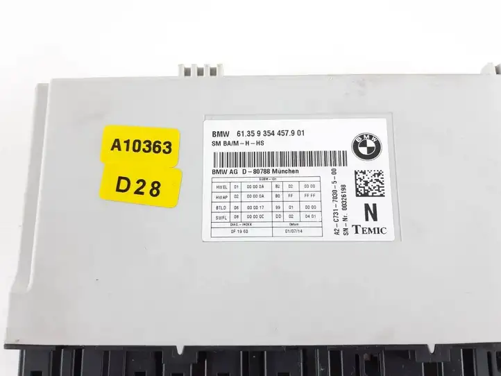BMW 3 F30 F35 F31 (2012 - 2018) 9354457 Блок управления сиденьем — фото 2