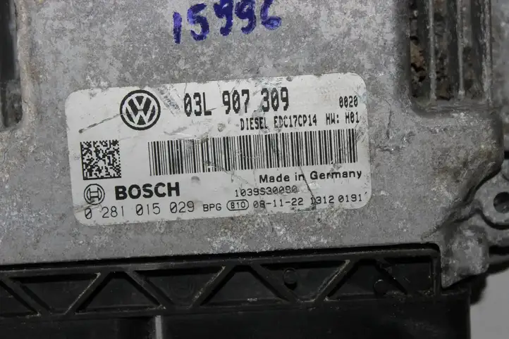 Volkswagen PASSAT B6 (2005 - 2010) 03L907309 Блок управления двигателем (ЭБУ) — фото 3