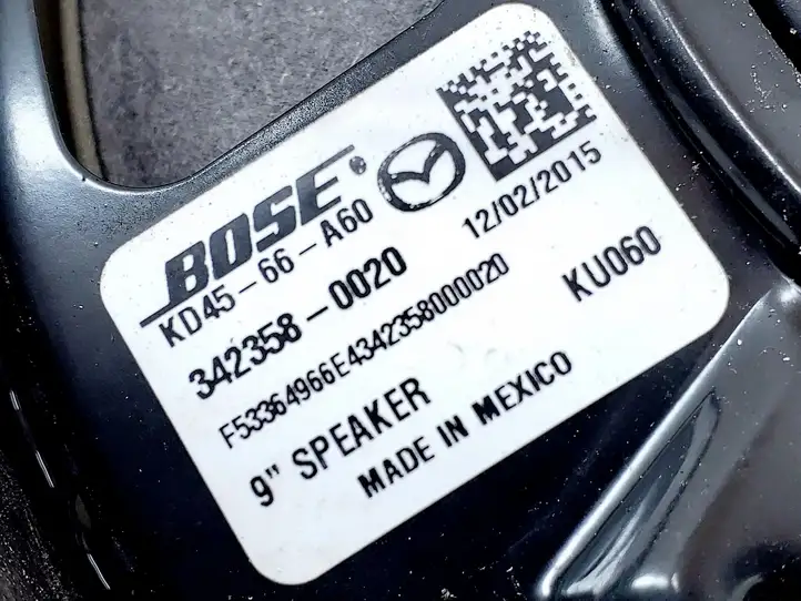 Mazda 6 (2015 - 2018) KD4566A60 Динамики передних дверей — фото 4