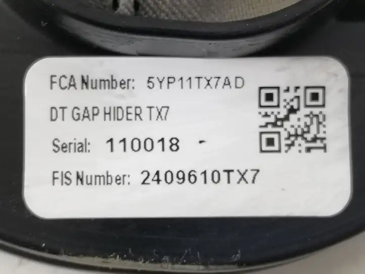 Dodge Ram   6DZ79TX7AA Отделка рулевой колонки