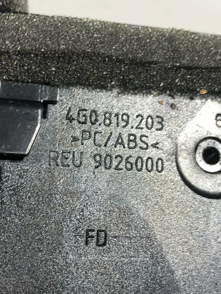 Audi A7 S7 4G (2010 - 2014) 4G0819203 Задний воздушный дефлектор — фото 3
