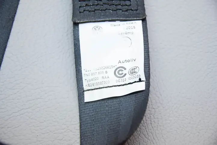 Volkswagen Sharan (2015 - ) 7N0857805B Задний ремень безопасности — фото 4