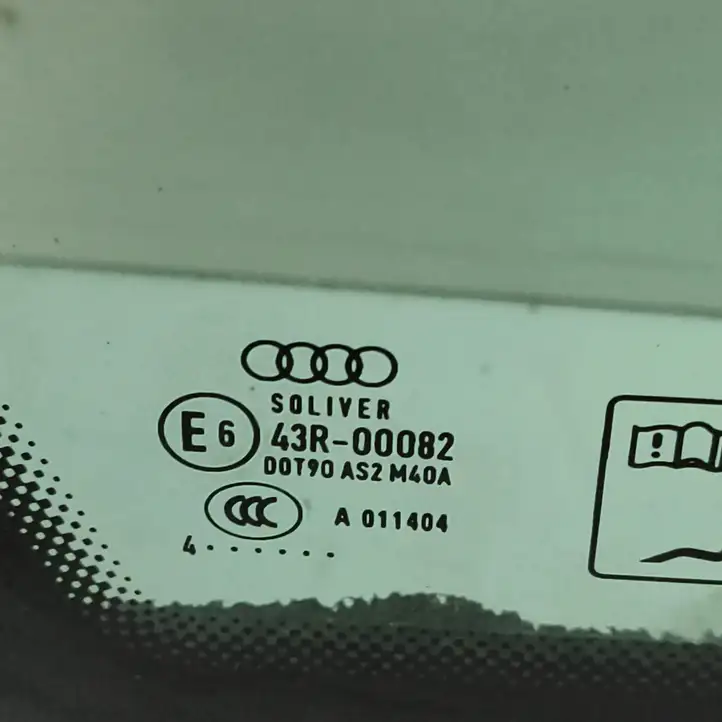 Audi A6 C7 (2011 - 2014) 4G9845299 Заднее боковое стекло — фото 5