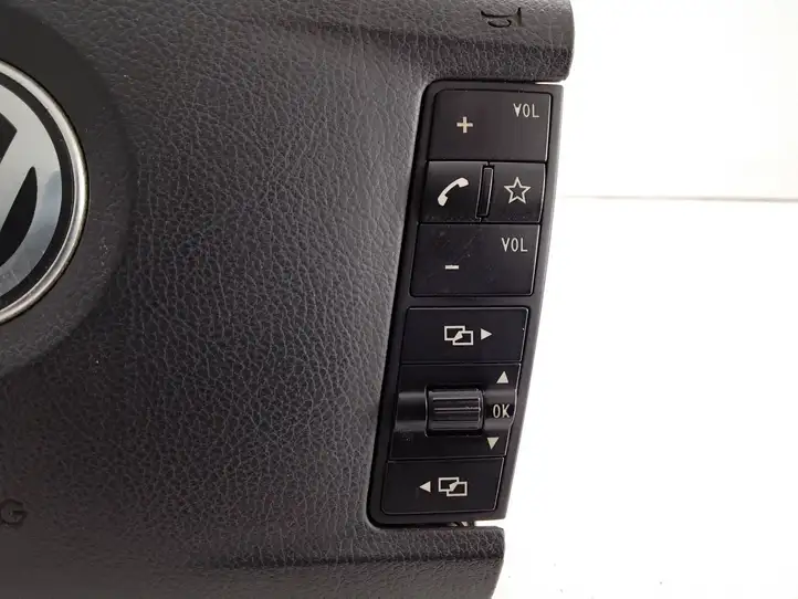 Volkswagen Touareg I (2002 - 2010) 7L6880201CT Подушка безопасности руля — фото 4