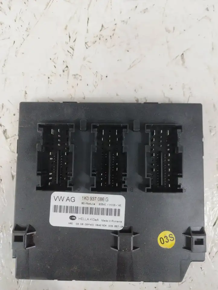 Skoda Octavia Mk2 (1Z) (2004 - 2013) 1K0937086G Модуль комфорта — фото 1