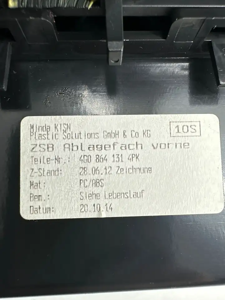 Audi A7 S7 4G (2014 - 2018) 4G0864131 Пепельница — фото 3