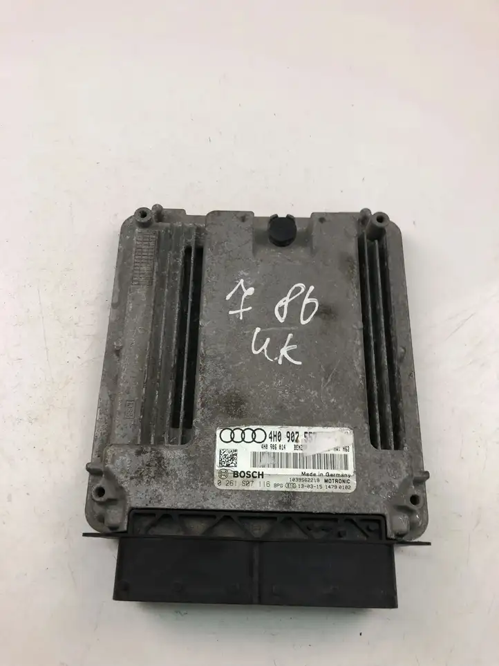 Audi A8 S8 D4 4H (2013 - 2017) 4H0907557 Блок управления двигателем (ECU) — фото 2