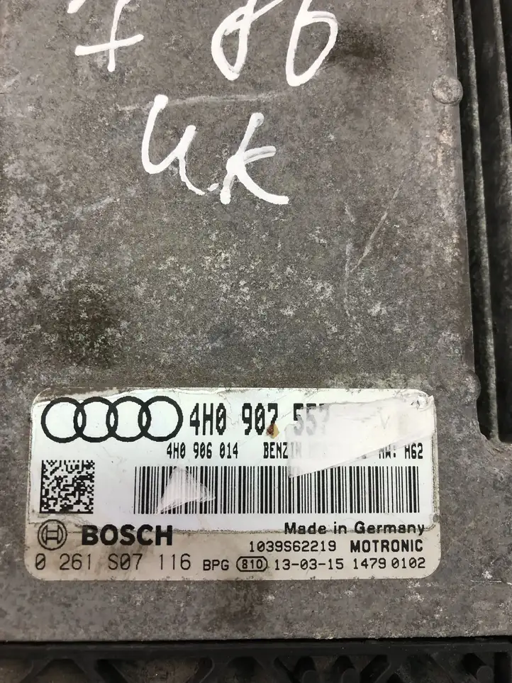 Audi A8 S8 D4 4H (2013 - 2017) 4H0907557 Блок управления двигателем (ECU) — фото 4