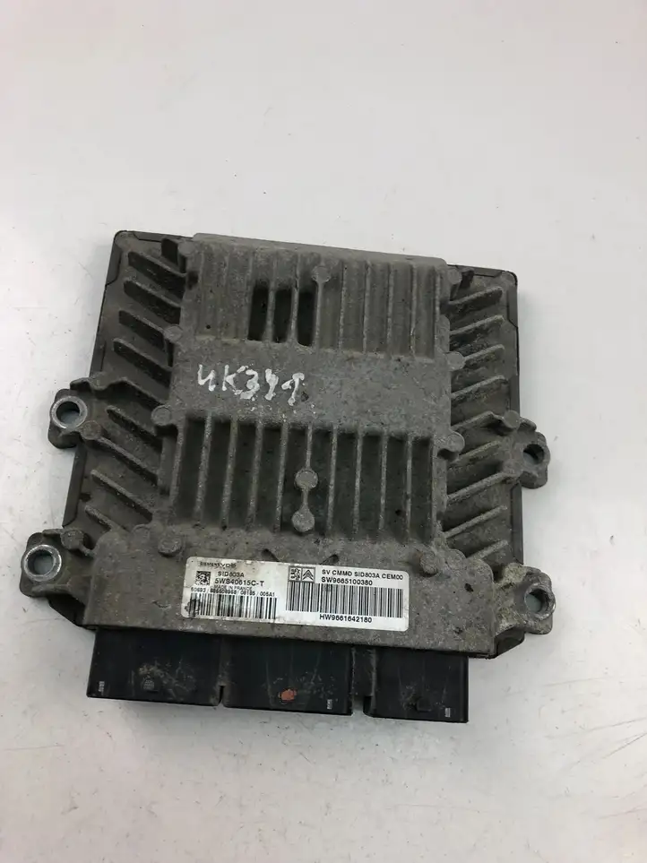 Citroen C4 I Picasso (2006 - 2013) 9665100380 Блок управления двигателем (ECU) — фото 2