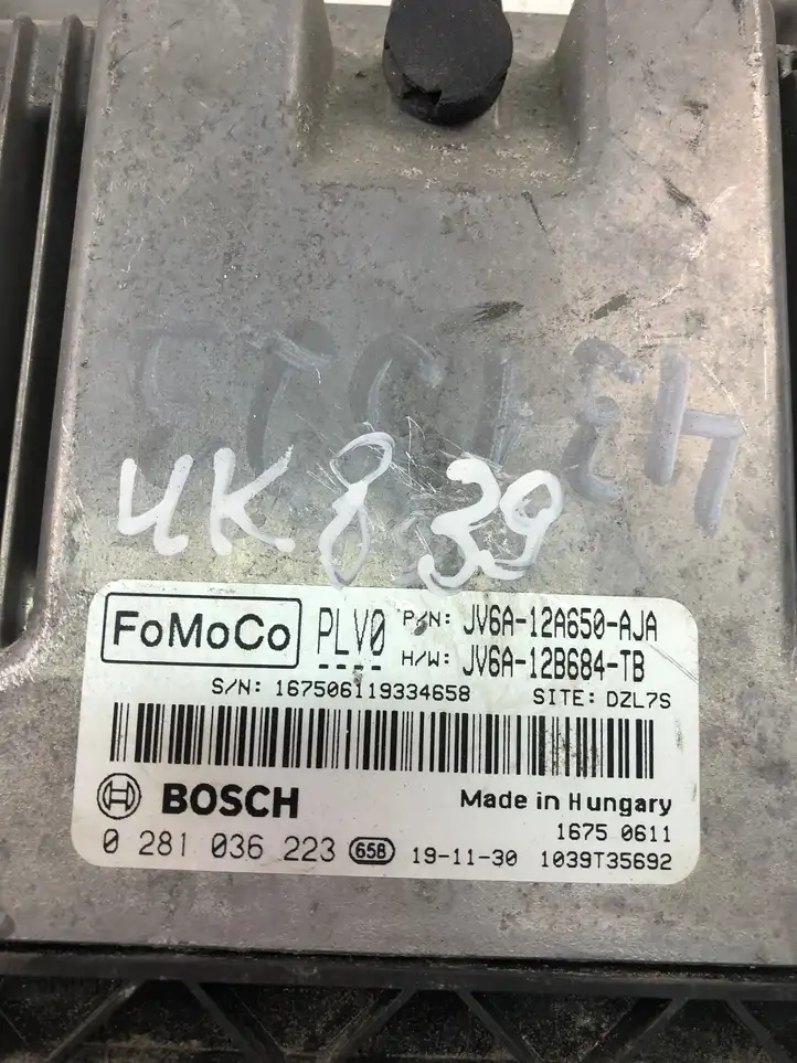 Ford Transit - Tourneo Connect (2009 - 2017) JV6A12A650AJA Блок управления двигателем (ECU) — фото 4