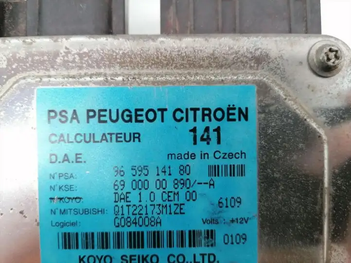 Citroen C2 (2003 - 2008) 9659514180 Блок управления рулевой рейкой — фото 4