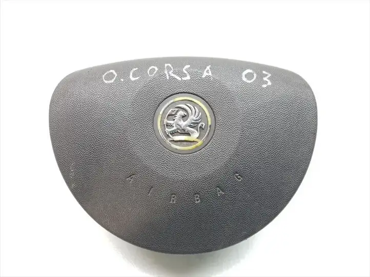 Opel Corsa C (2000 - 2003) 13111509 Подушка безопасности руля — фото 1