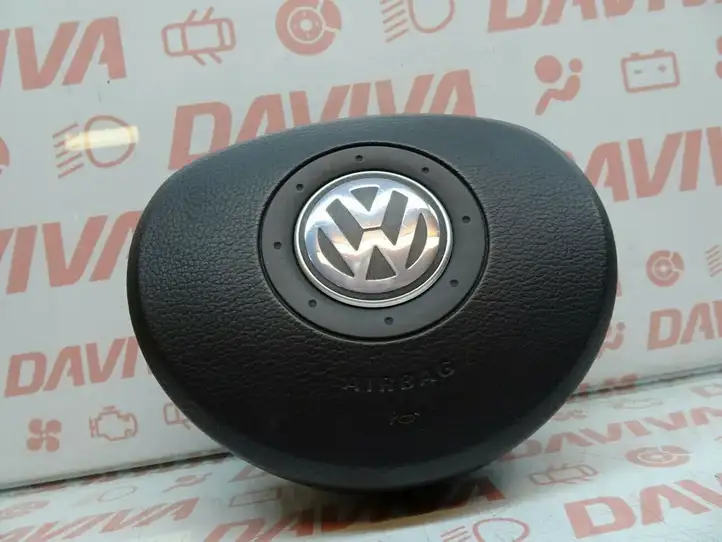 Volkswagen Polo (2005 - 2009) 1T0880201A Подушка безопасности руля — фото 1