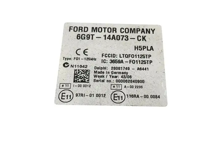 Ford S-MAX (2006 - 2010) 6G9T14A073CK Блок предохранителей — фото 7