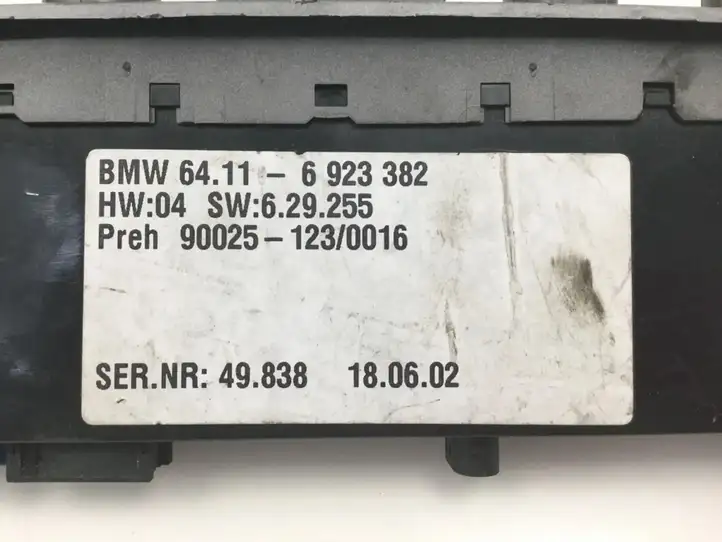 BMW 7 E65 E66 (2001 - 2008) Блок управления кондиционером — фото 2