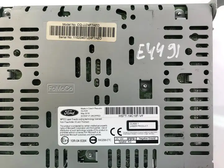 Ford Mondeo MK V (2014 - ) HS7T19C107VF Магнитола / мультимедийная система — фото 3