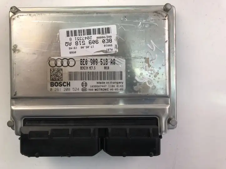 Audi A4 S4 B7 8E 8H (2004 - 2009) 8E0909518AQ Блок управления двигателем (ECU) — фото 2
