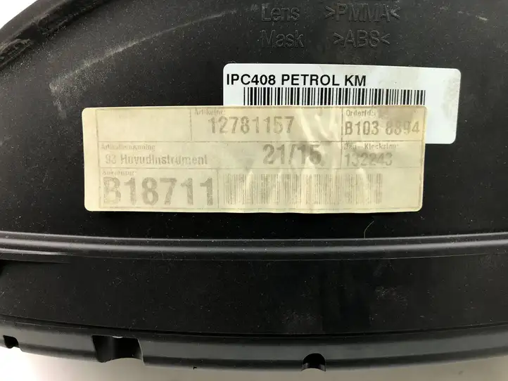 Saab 9-3 Ver2 (2008 - 2016) 12781157 Спидометр — фото 4