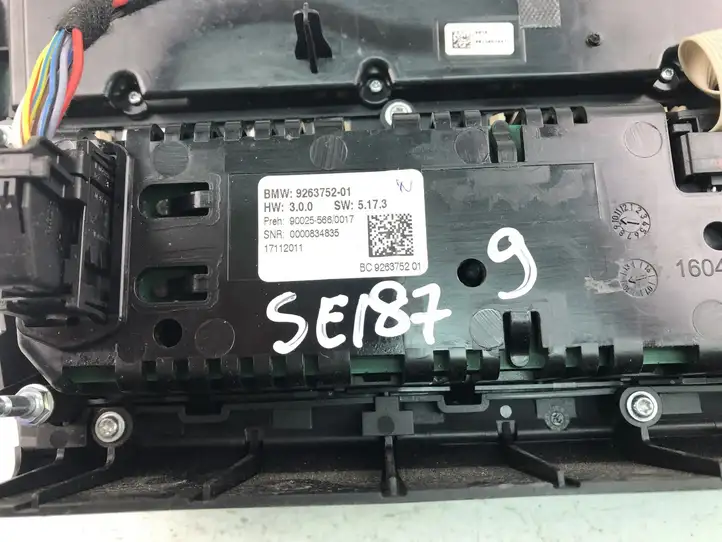 BMW 5 F10 F11 (2009 - 2016) 9263752 Управление климат контролем — фото 3