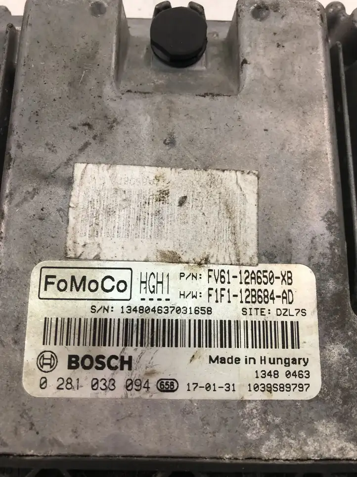 Ford Transit - Tourneo Connect (2009 - 2017) FV6112A650XB Блок управления двигателем (ECU) — фото 4