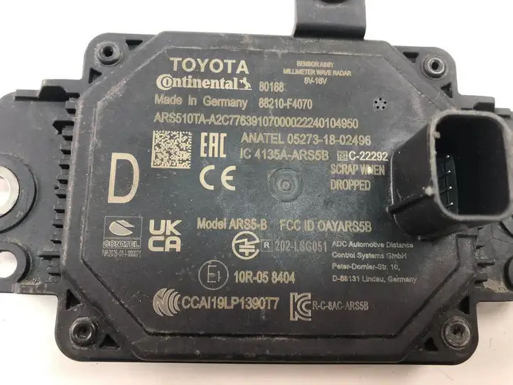 Toyota C-HR I (2016 - 2022) 88210F4070 Прочие блоки управления — фото 2