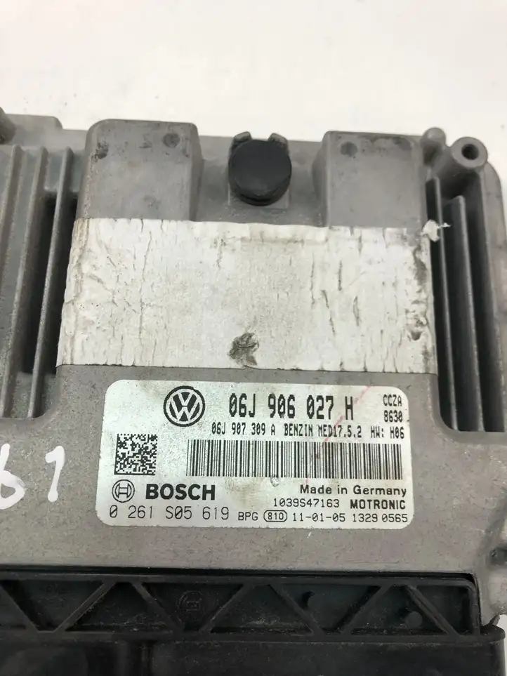 Volkswagen Jetta VI (2011 - 2018) 06J906027H Блок управления двигателем (ECU) — фото 4