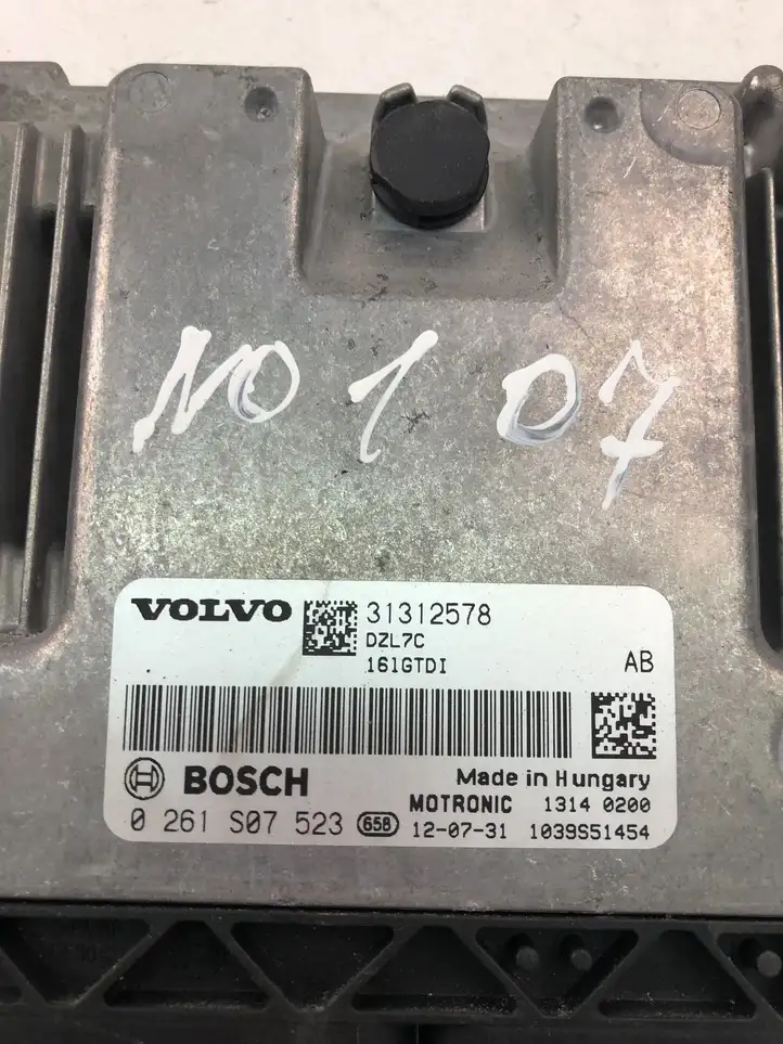 Volvo S60 (2013 - 2018) 31312578 Блок управления двигателем (ECU) — фото 4