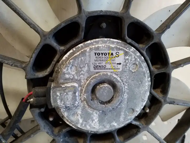 Toyota Corolla Verso AR10 (2004 - 2009) DT4227500310 Дифузор радиатора — фото 2