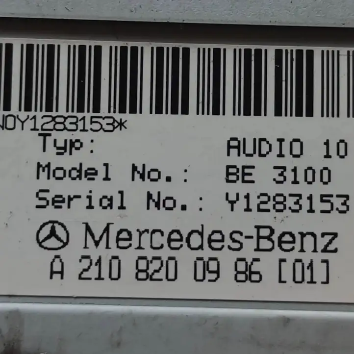Mercedes-Benz ML W163 (1997 - 2005) A2108200986 Магнитола / мультимедийная система — фото 6