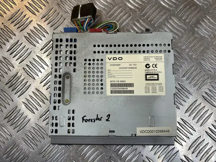Subaru Forester SG (2003 - 2005) 907921643923 Магнитола / мультимедийная система — фото 6