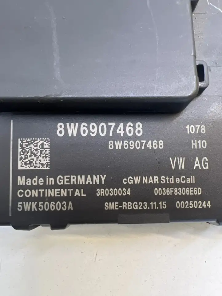 Audi A4 S4 B9 (2015 - 2019) 8W6907468 Модуль Gateway — фото 2