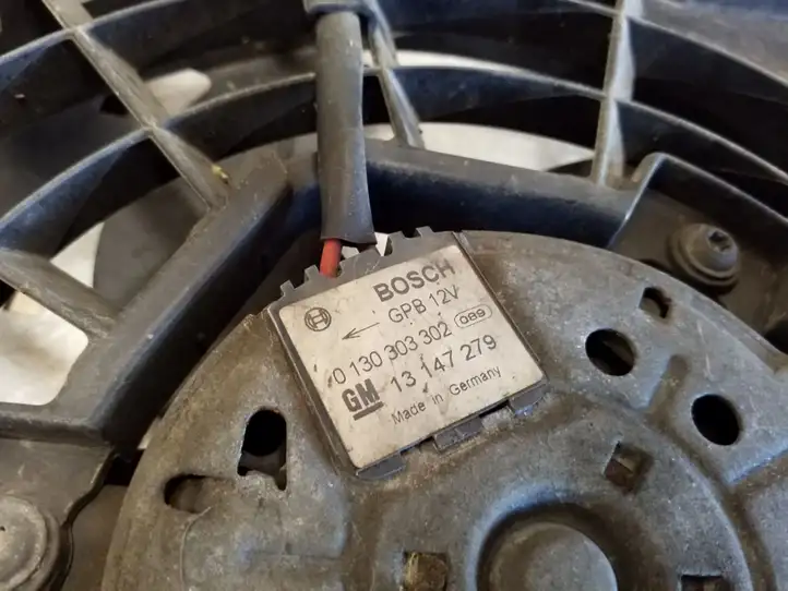 Opel Zafira B (2008 - 2014) 0130303960 Дифузор радиатора — фото 4