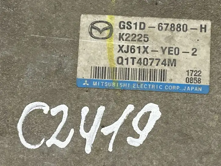 Mazda 6 (2009 - 2012) GS1D67880 Блок управления усилителем руля — фото 4