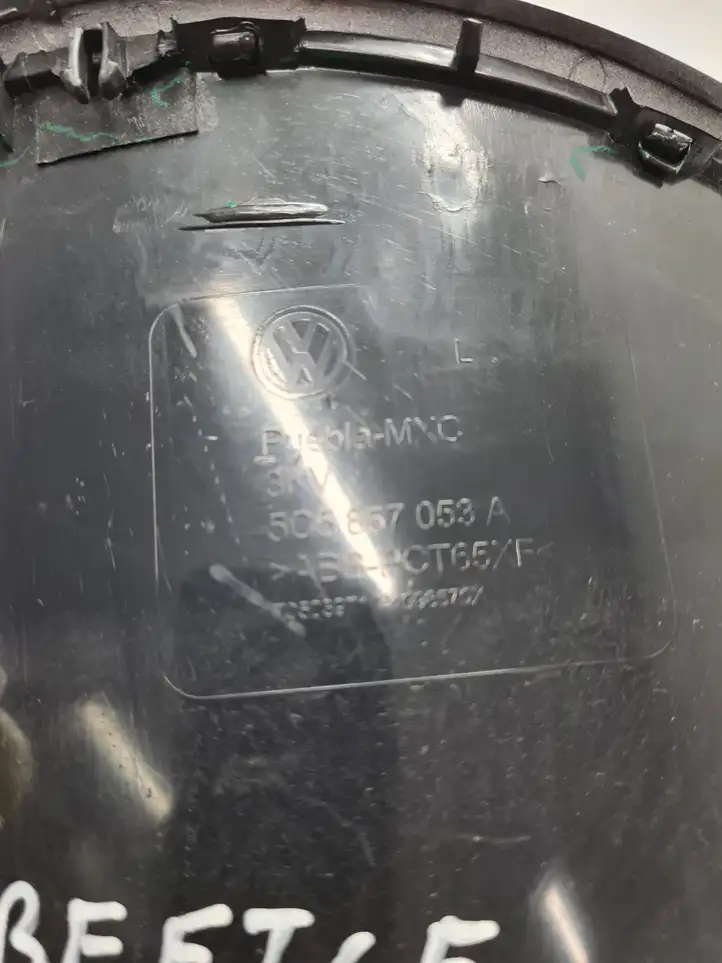 Volkswagen Beetle A5 (2011 - 2018) 5N0858566E Обшивка рулевой колонки — фото 6