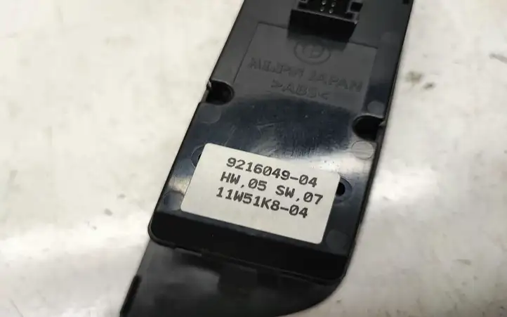 BMW X1 E84 (2009 - 2015) 9216049 Кнопка стеклоподъемников — фото 2