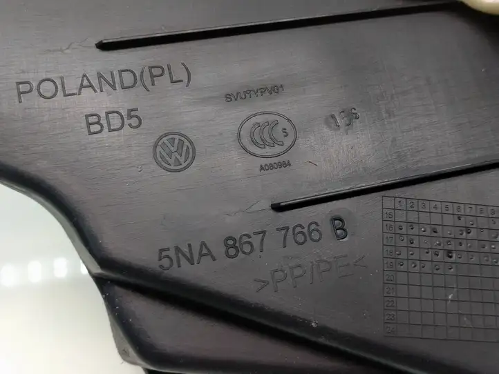 Volkswagen Tiguan (2016 - 2020) 5NA867766B Обшивка стойки C — фото 6
